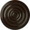 Ekena Millwork Carton Smooth Ceiling Medallion (Fits Canopies up to 9 1/8"), 29 1/8"OD x 1 1/2"P, Bronze CM29CABZS - alternate 1